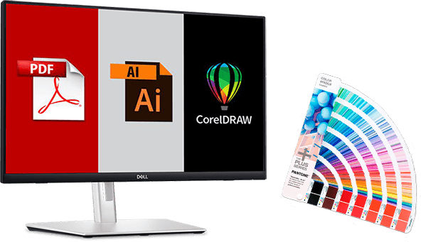 Tipos de arquivos para artes virtuais e impressão