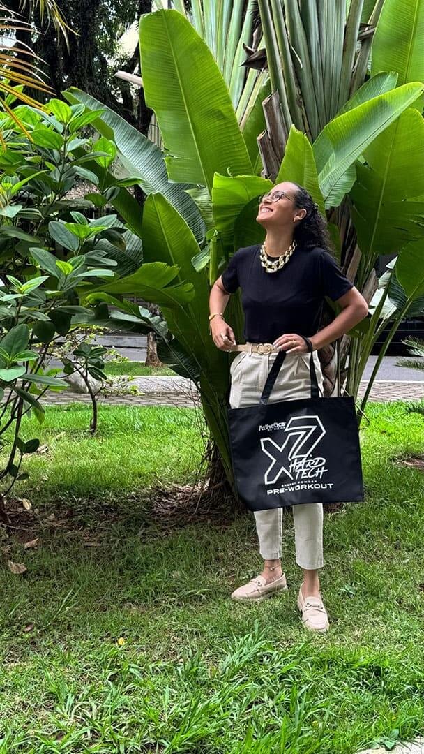 Cia TNT Embalagens Sacola de TNT Personalizada Athletica