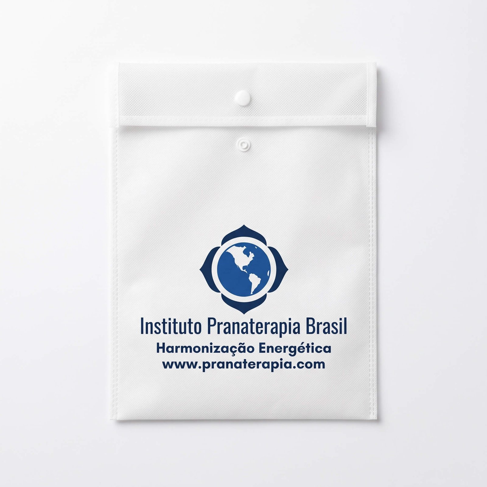 Envelope de TNT personalizado com botão de pressão