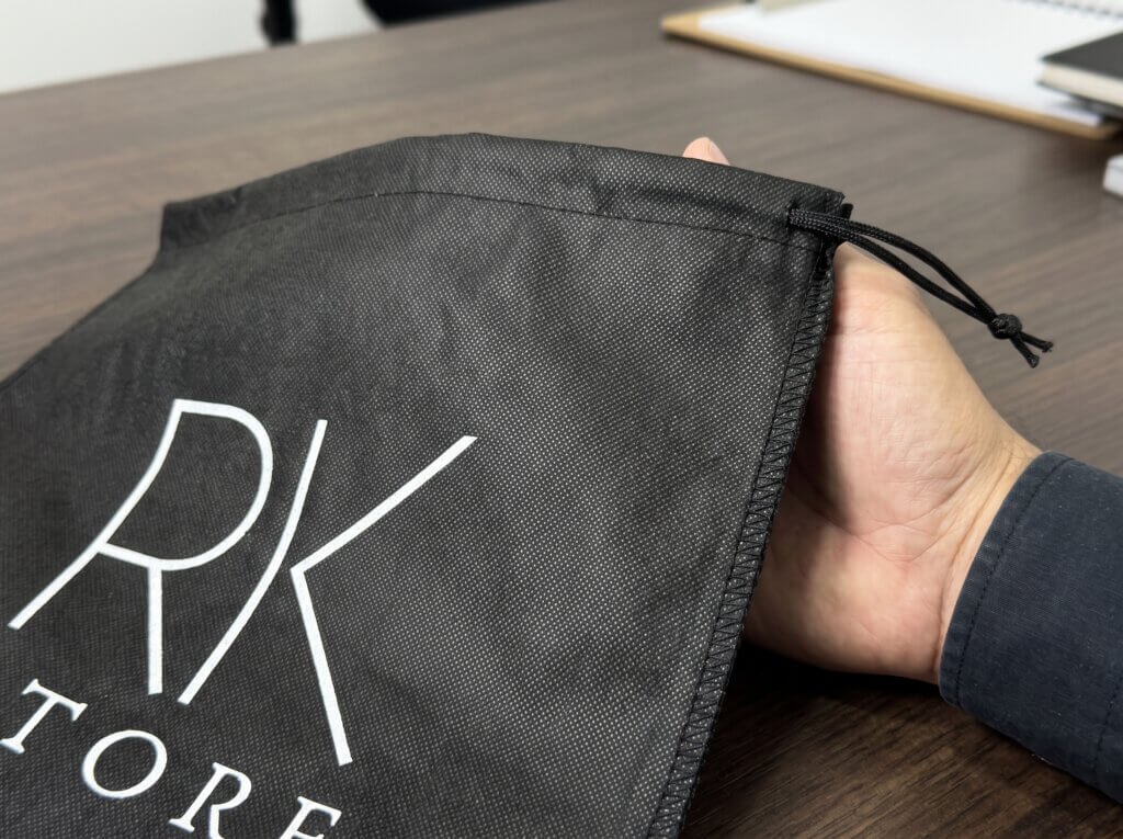 Sacos de tnt personalizados detalhes